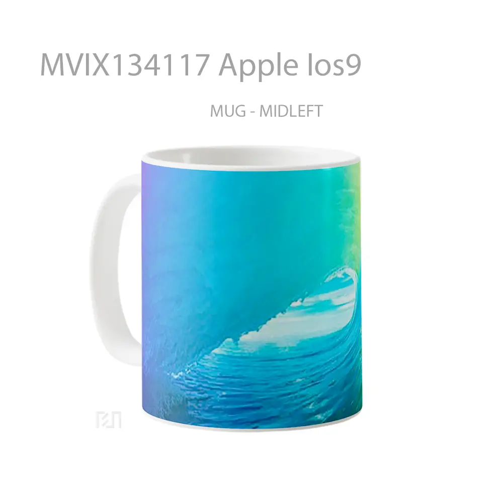 Mug Apple Ios9 Gelas Keramik Unik - All-side / Desain
