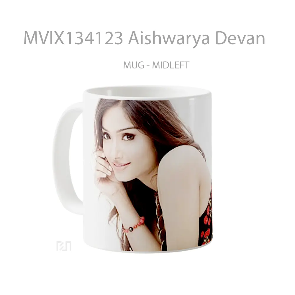 Mug Aishwarya Devan Gelas Keramik Unik - All-side / Desain
