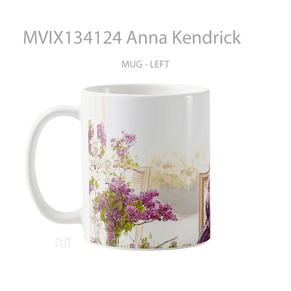 Mug Anna Kendrick Gelas Keramik Unik - All-side / Desain