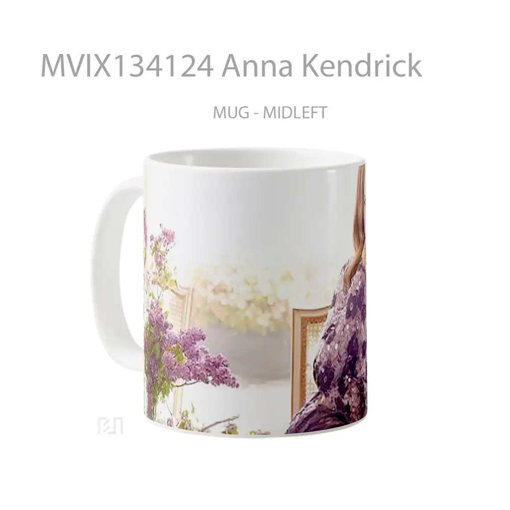 Mug Anna Kendrick Gelas Keramik Unik - All-side / Desain