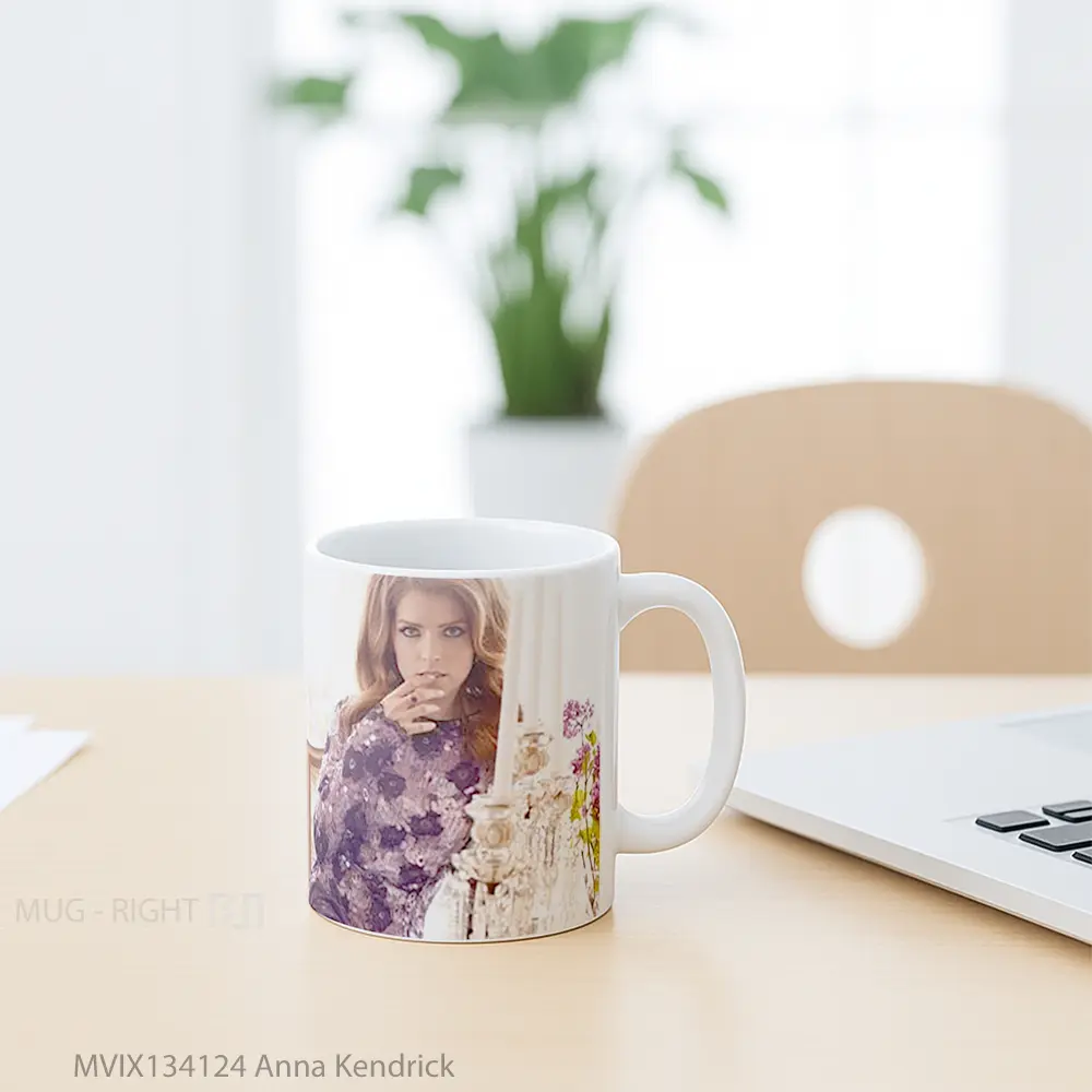Mug Anna Kendrick Gelas Keramik Unik - All-side / Desain