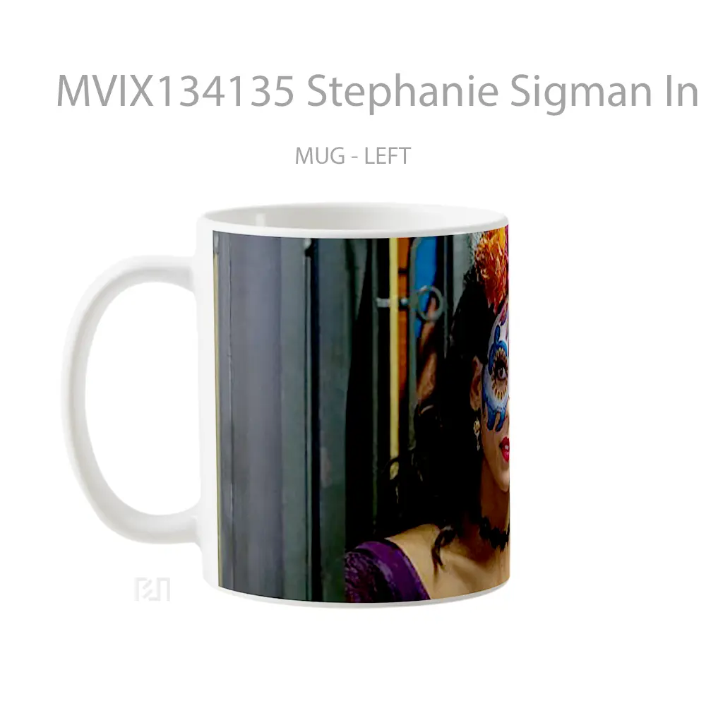 Mug Stephanie Sigman In Specter Gelas Keramik Unik - All-side / Desain