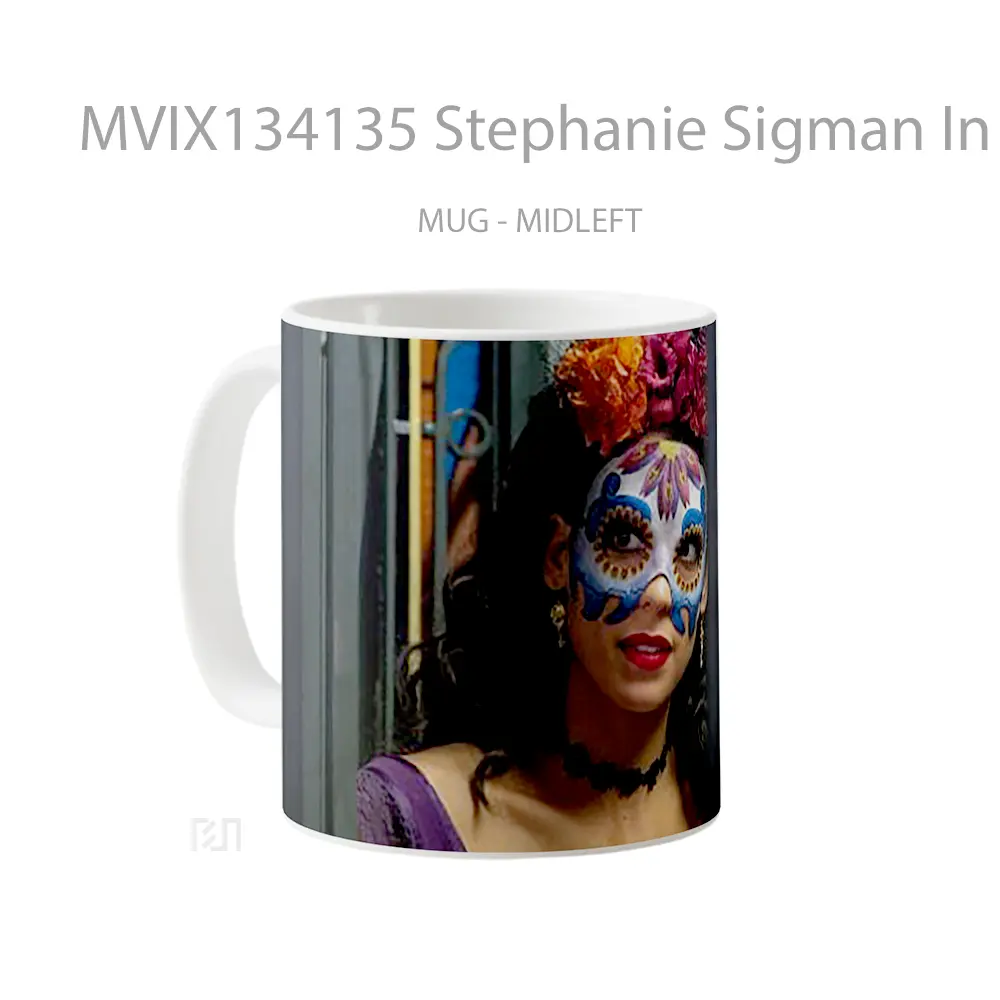 Mug Stephanie Sigman In Specter Gelas Keramik Unik - All-side / Desain