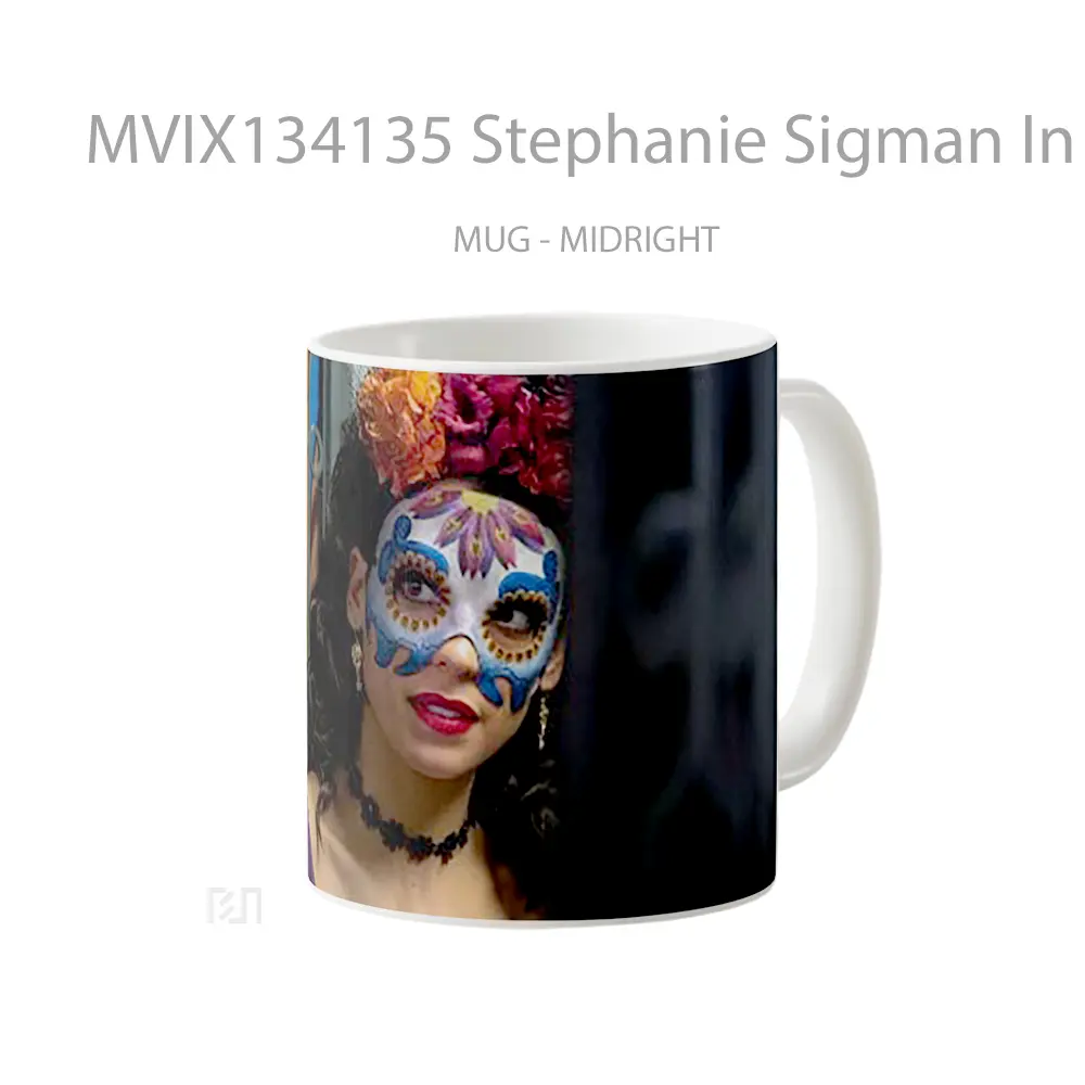 Mug Stephanie Sigman In Specter Gelas Keramik Unik - All-side / Desain