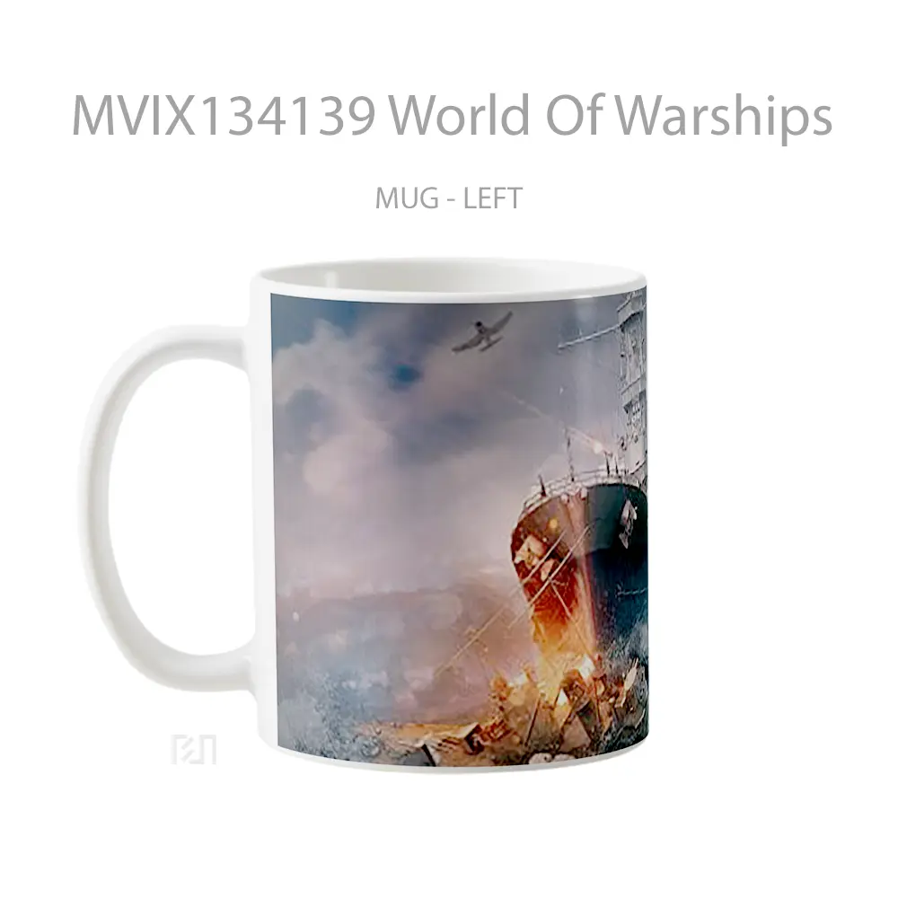 Mug World Of Warships Gelas Keramik Unik - All-side / Desain