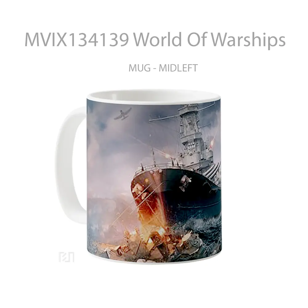 Mug World Of Warships Gelas Keramik Unik - All-side / Desain