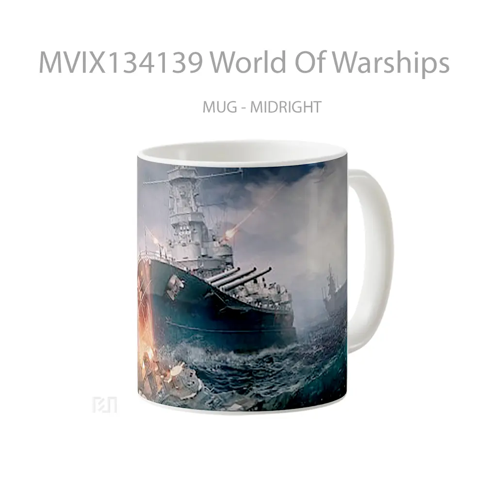 Mug World Of Warships Gelas Keramik Unik - All-side / Desain