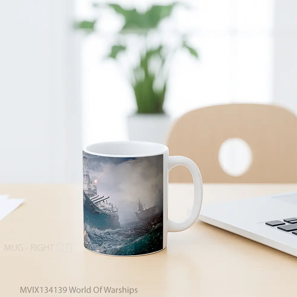 Mug World Of Warships Gelas Keramik Unik - All-side / Desain