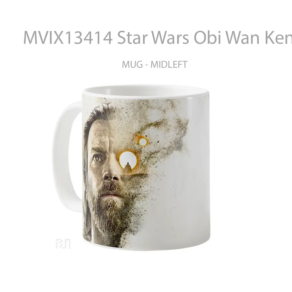 Mug Star Wars Obi Wan Kenobi Series Gelas Star Wars - All-side / Desain
