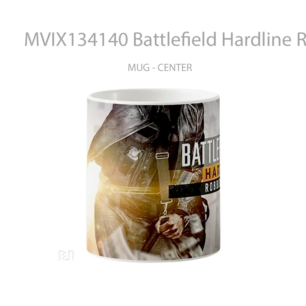 Mug Battlefield Hardline Robbery Gelas Keramik Unik