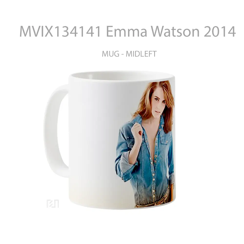 Mug Emma Watson 2014 Gelas Selebriti - All-side / Desain