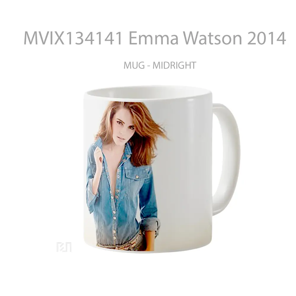 Mug Emma Watson 2014 Gelas Selebriti - All-side / Desain