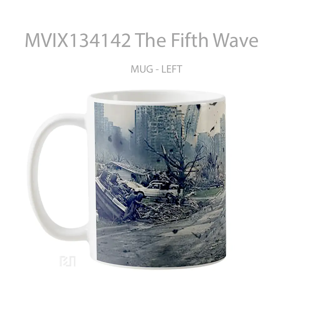 Mug The Fifth Wave Gelas Keramik Unik - All-side / Desain
