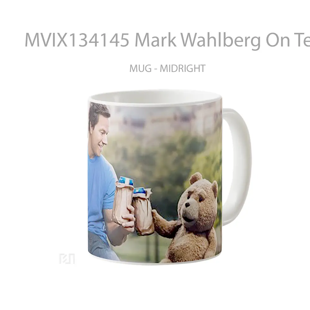 Mug Mark Wahlberg On Ted 2 Gelas Keramik Unik - All-side / Desain