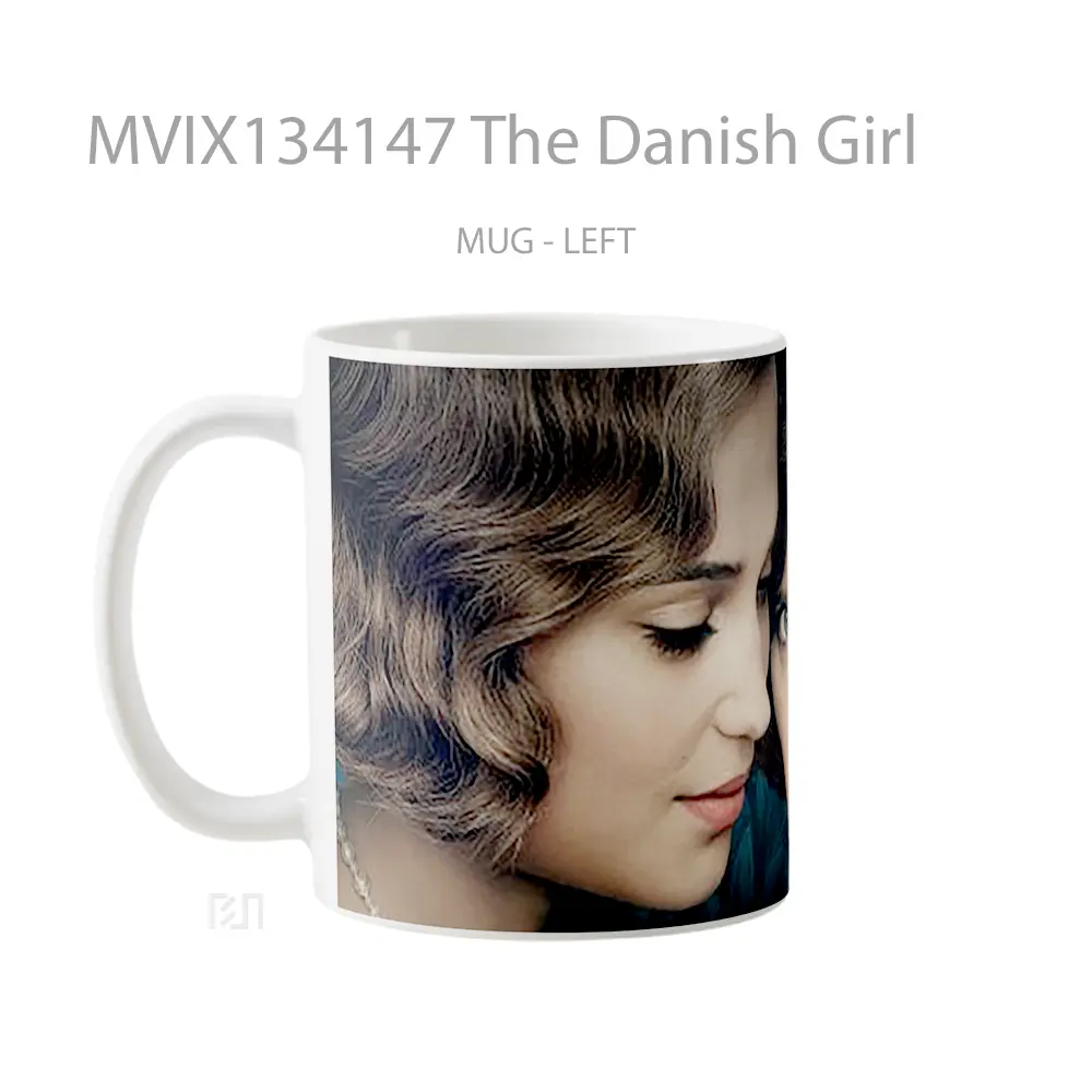Mug The Danish Girl Gelas Keramik Unik - All-side / Desain