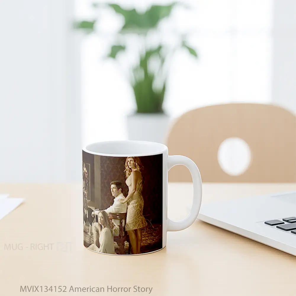 Mug American Horror Story Gelas Keramik Unik - All-side / Desain