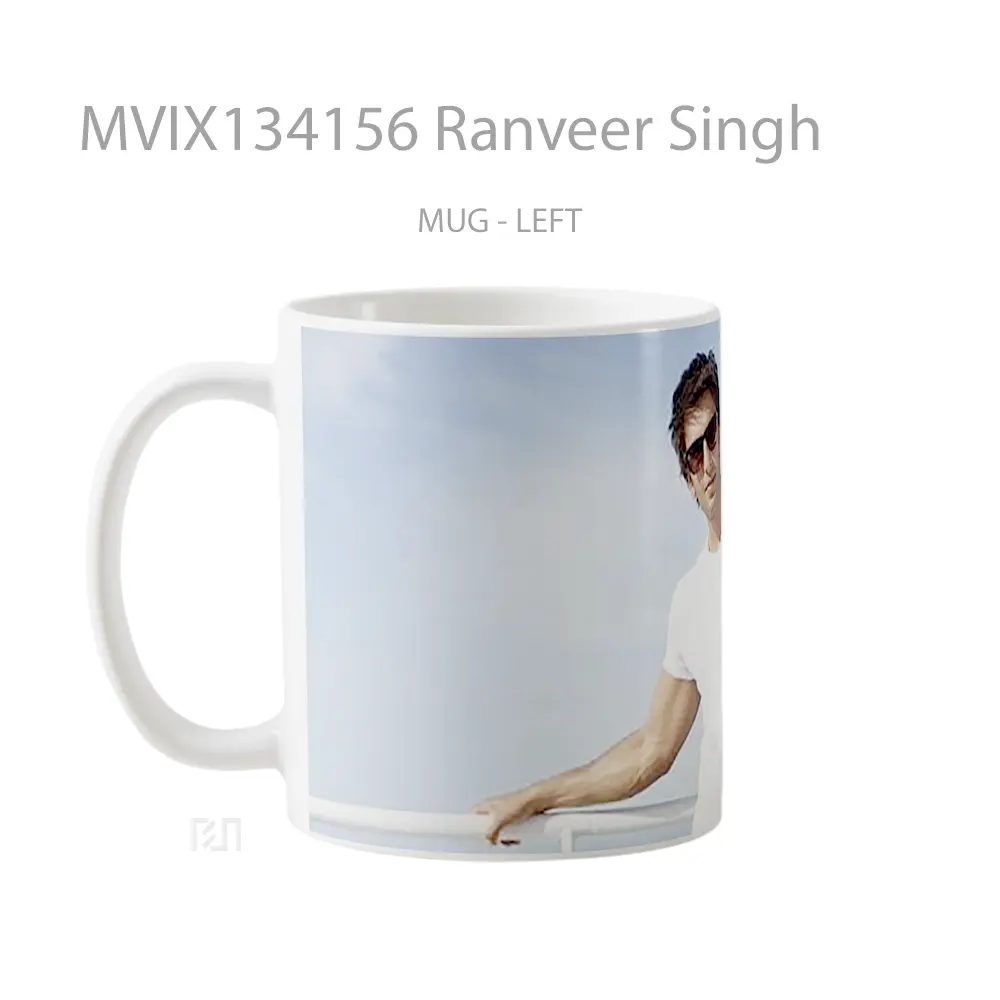 Mug Ranveer Singh Gelas Keramik Unik - All-side / Desain
