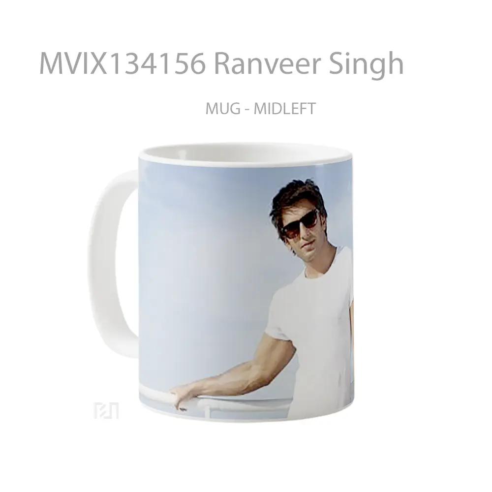 Mug Ranveer Singh Gelas Keramik Unik - All-side / Desain