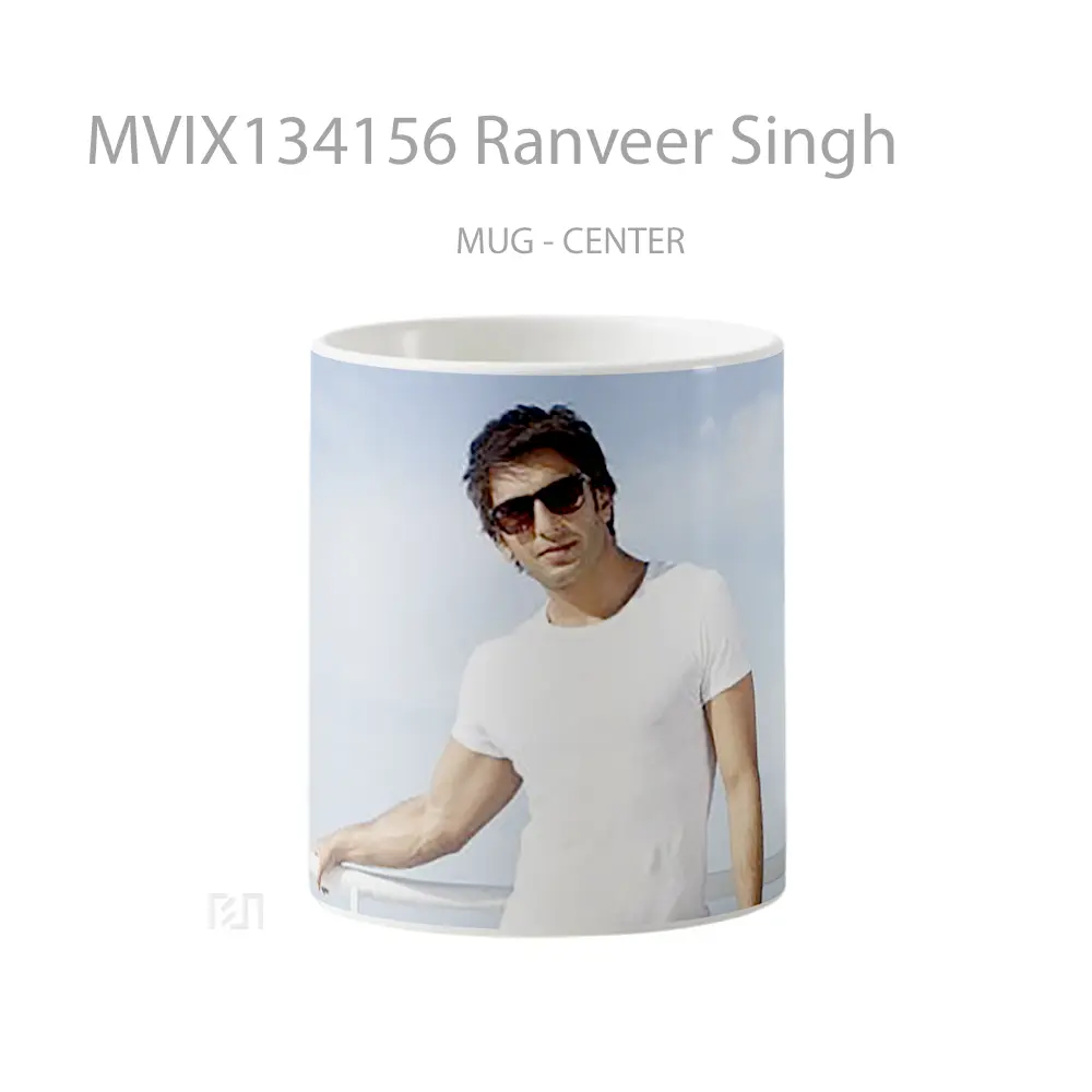 Mug Ranveer Singh Gelas Keramik Unik