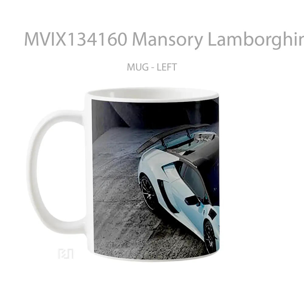 Mug Mansory Lamborghini Huracan Cangkir Mobil - All-side / Desain