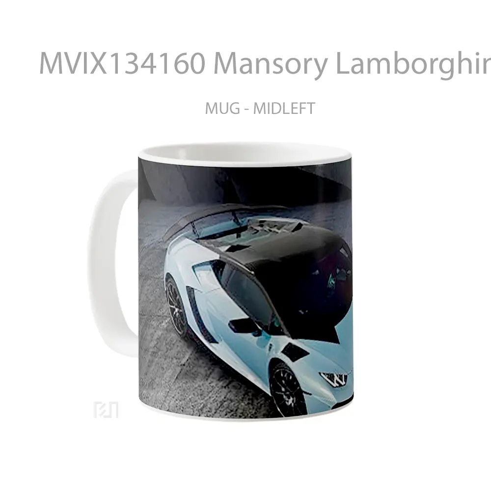 Mug Mansory Lamborghini Huracan Cangkir Mobil - All-side / Desain
