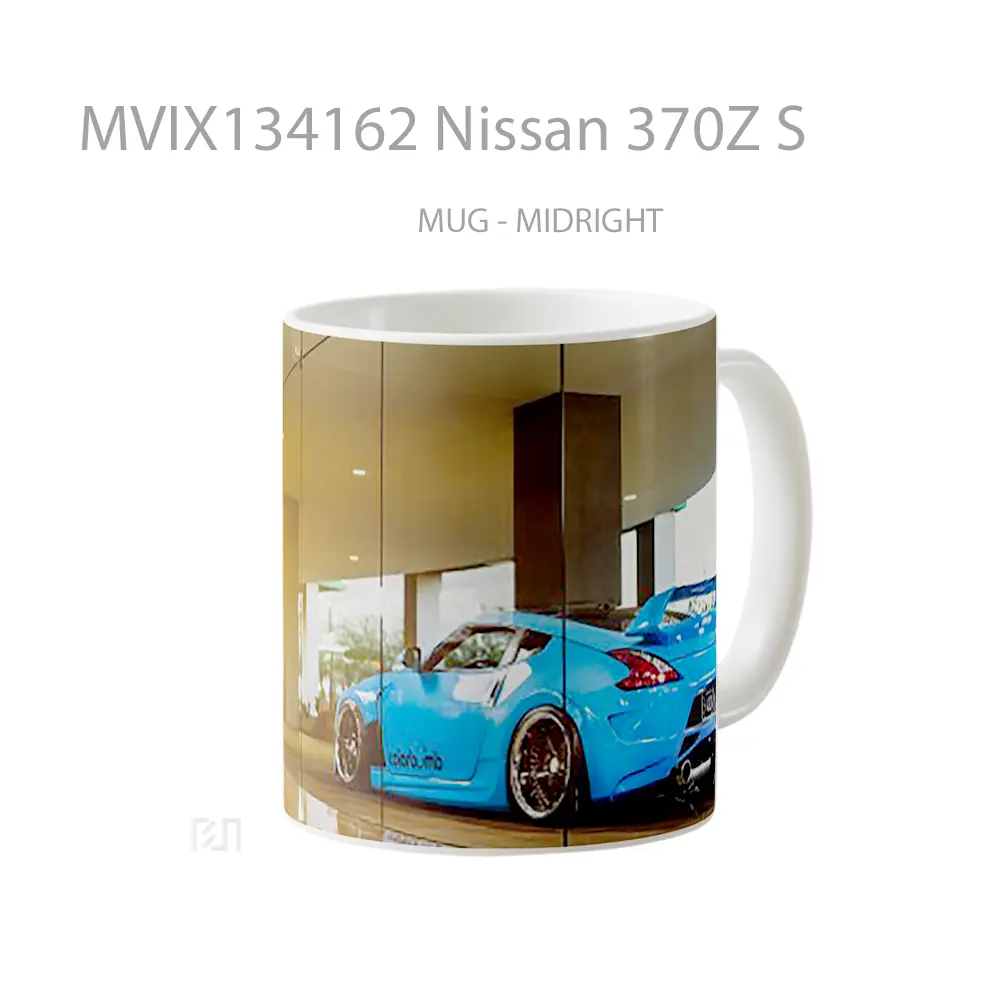 Mug Nissan 370Z S Cangkir Mobil - All-side / Desain
