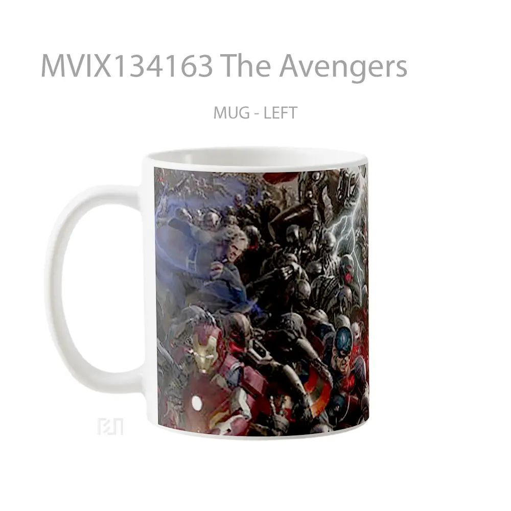 Mug The Avengers Gelas Superhero - All-side / Desain