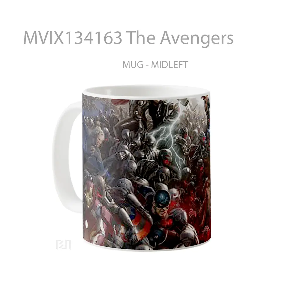 Mug The Avengers Gelas Superhero - All-side / Desain