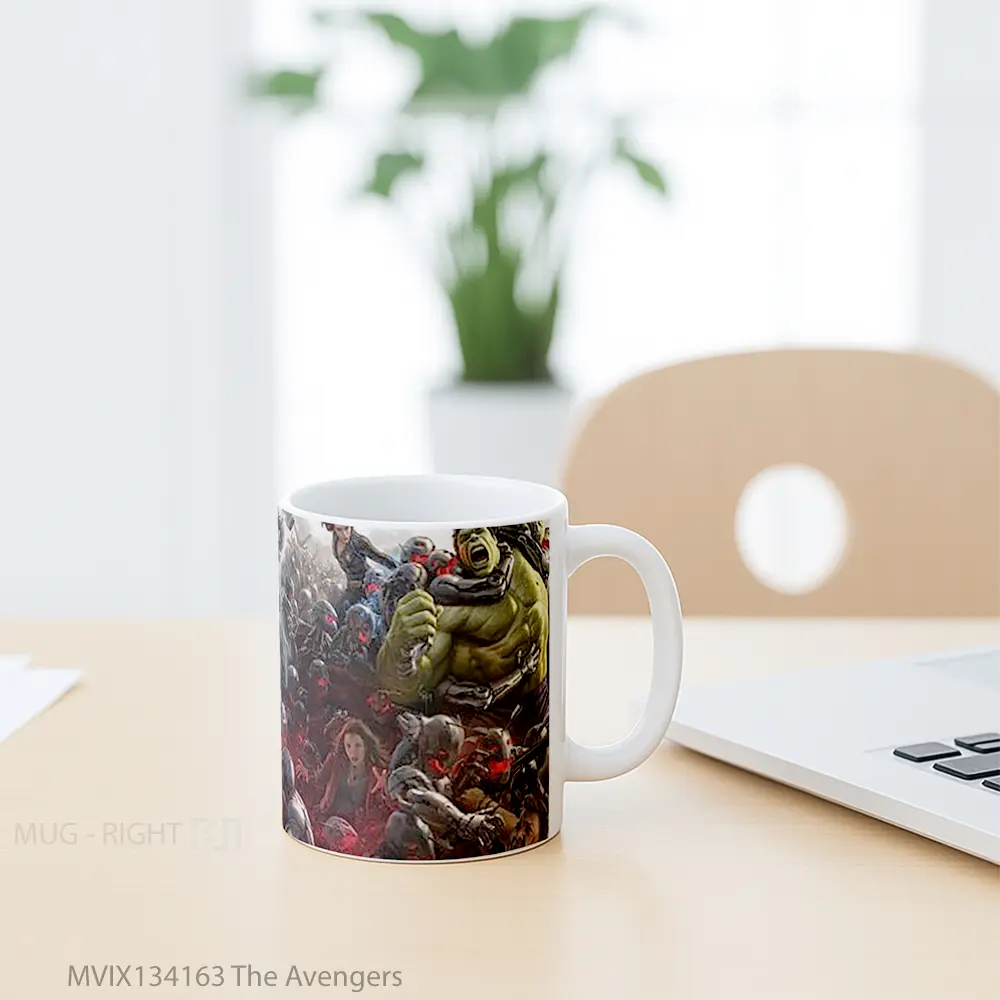 Mug The Avengers Gelas Superhero - All-side / Desain