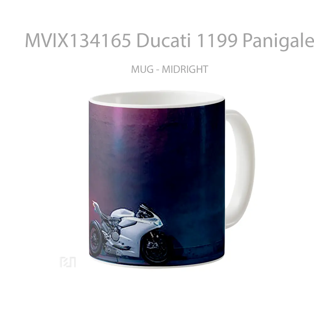 Mug Ducati 1199 Panigale S V2 Cangkir Mobil - All-side / Desain