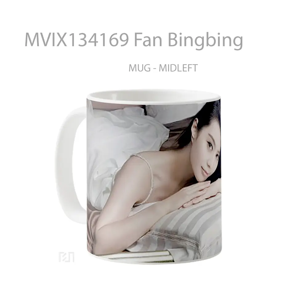 Mug Fan Bingbing Gelas Keramik Unik - All-side / Desain