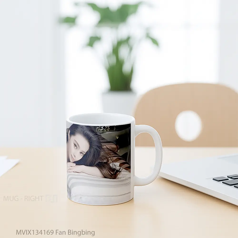 Mug Fan Bingbing Gelas Keramik Unik - All-side / Desain