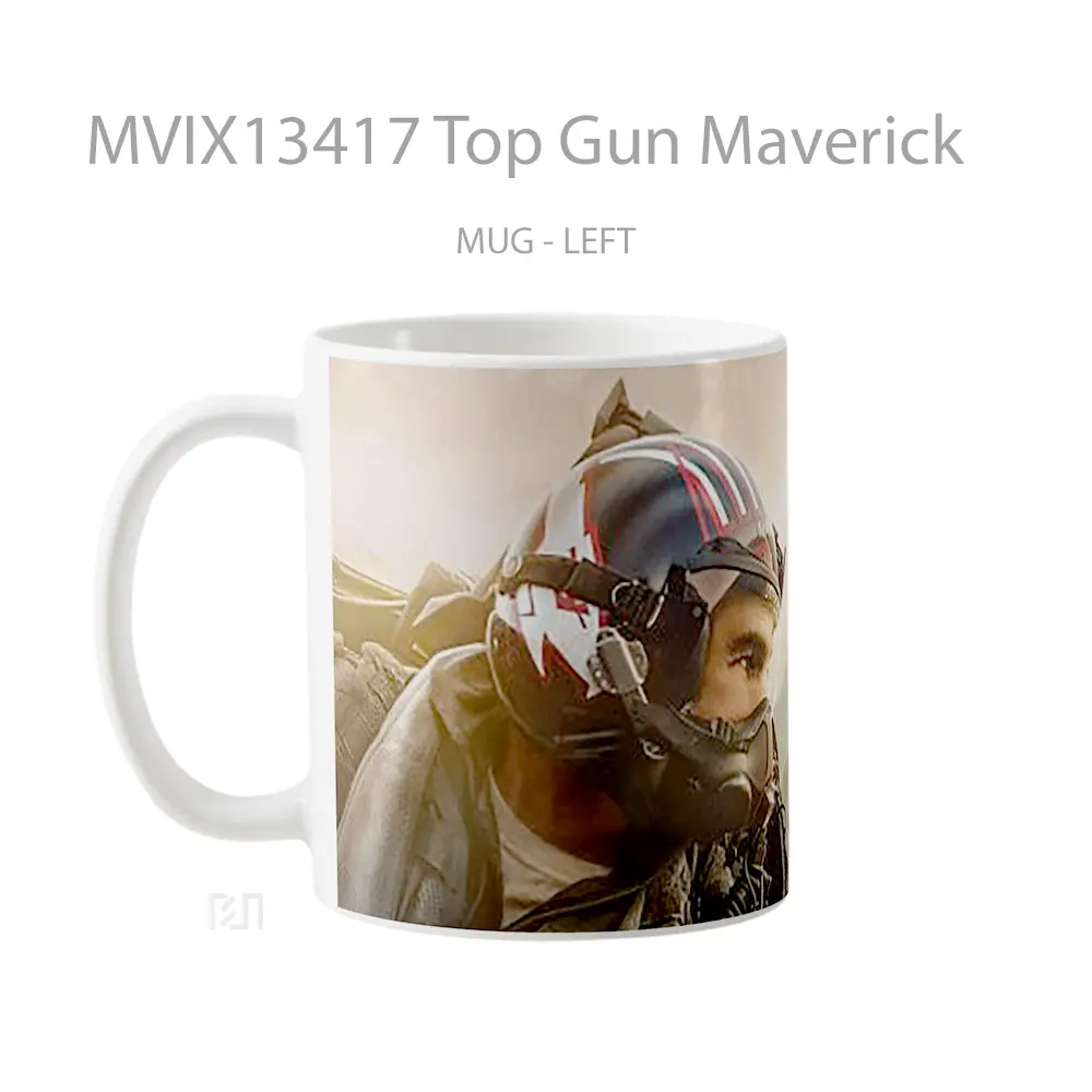 Mug Top Gun Maverick Gelas Keramik Unik - All-side / Desain