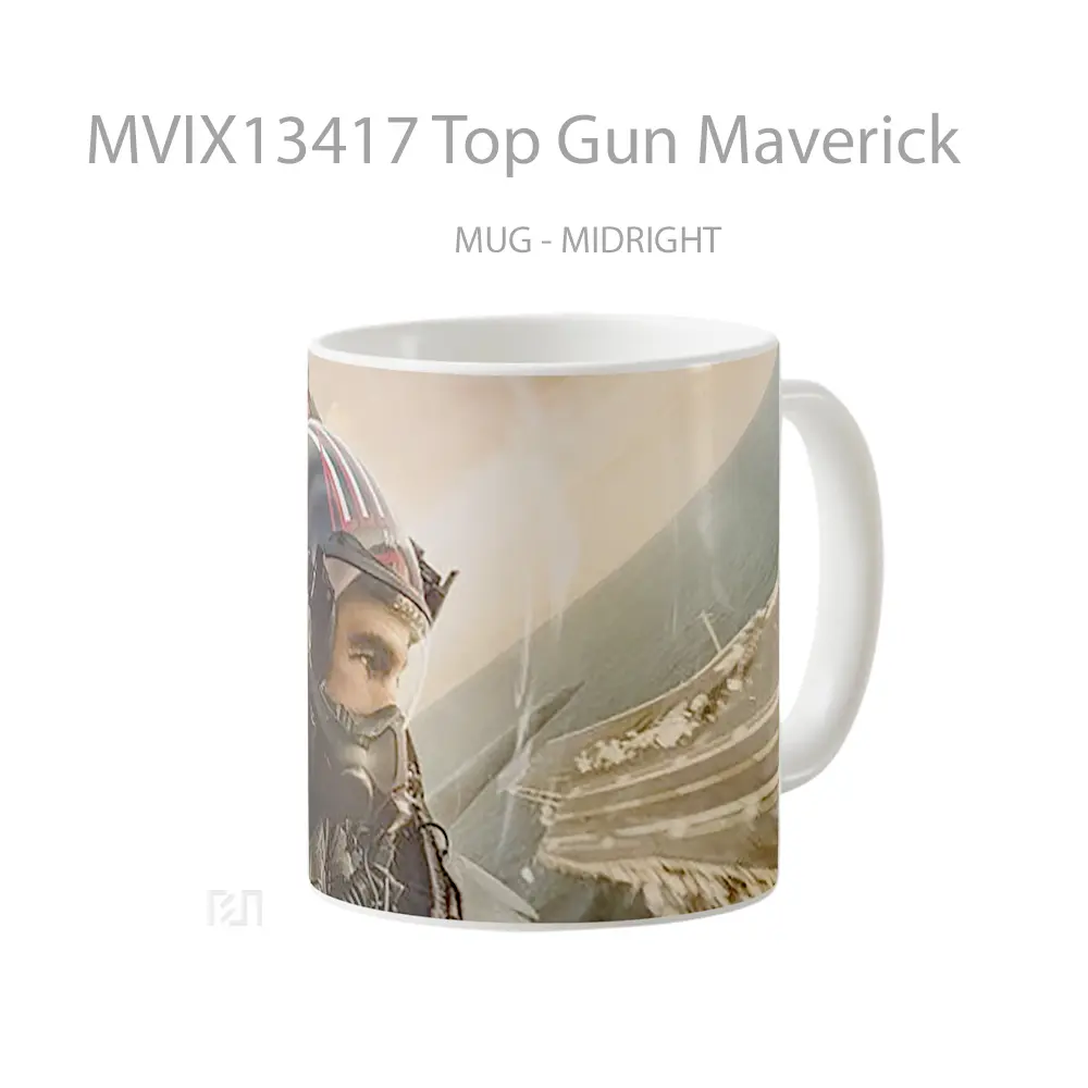 Mug Top Gun Maverick Gelas Keramik Unik - All-side / Desain