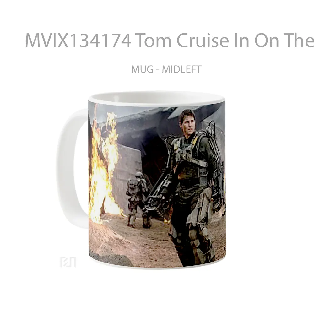 Mug Tom Cruise In On The Edge Of Tomorrow Gelas Keramik Unik - All-side / Desain