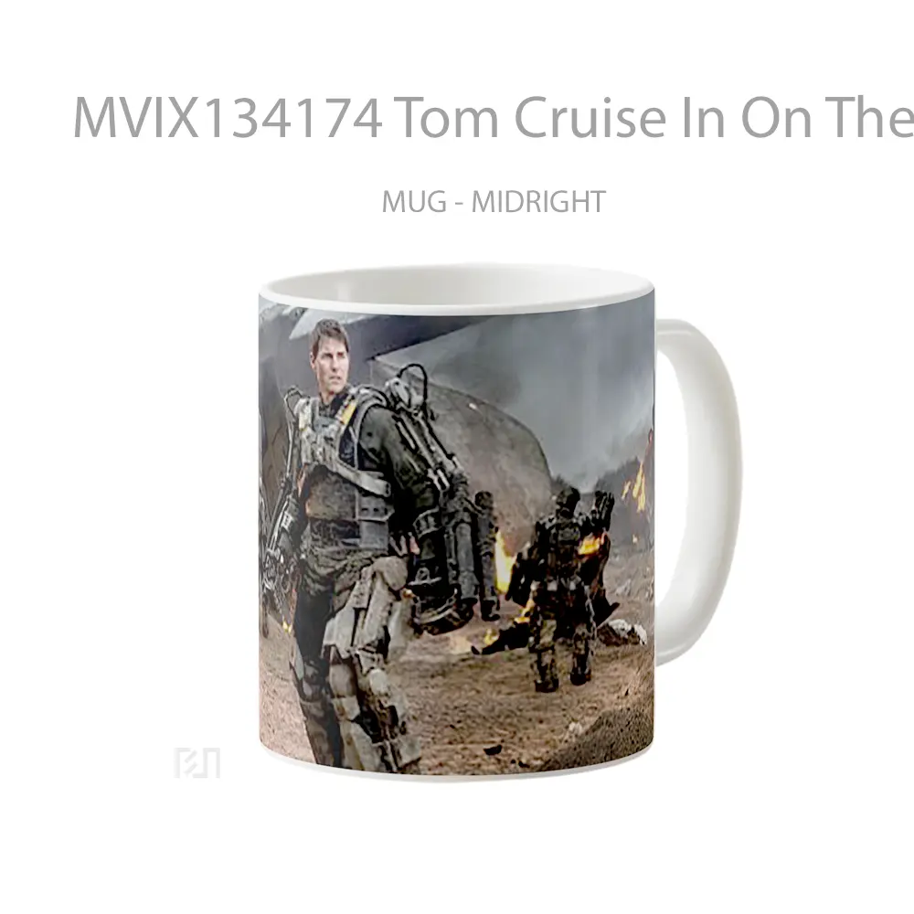 Mug Tom Cruise In On The Edge Of Tomorrow Gelas Keramik Unik - All-side / Desain
