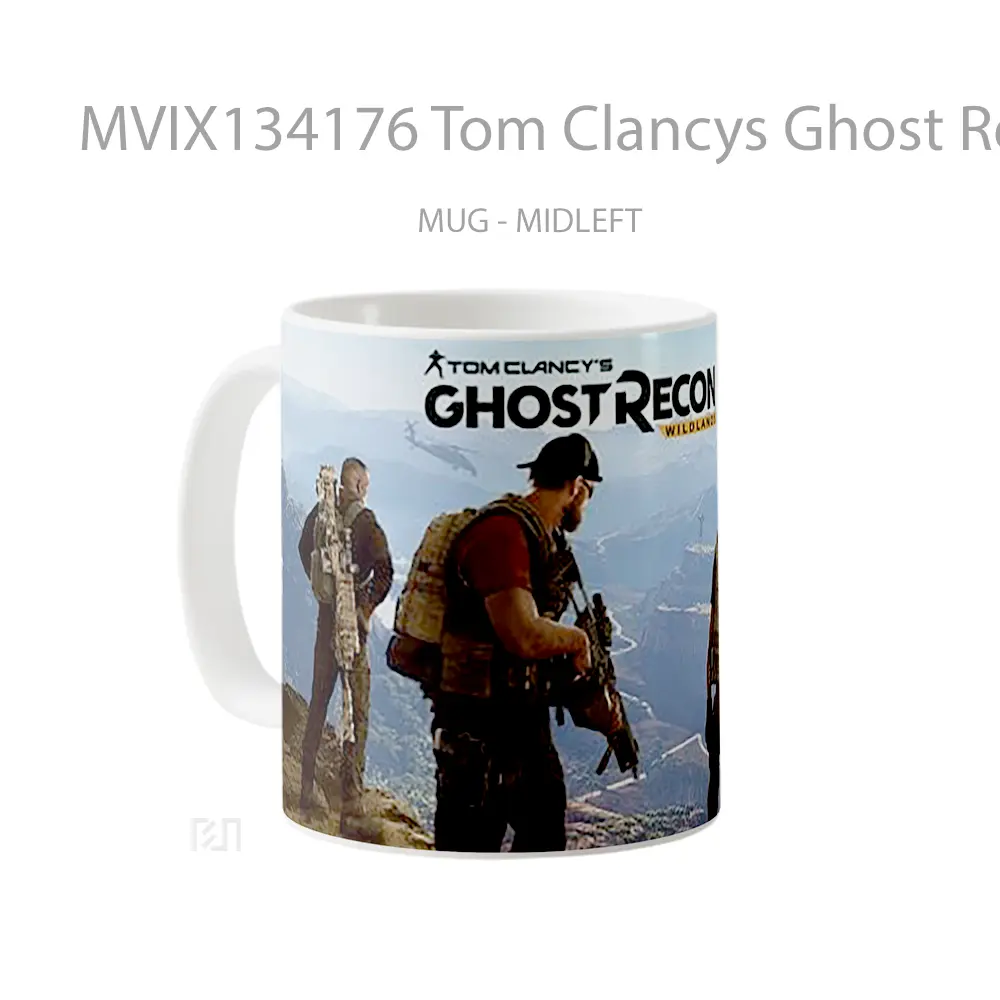 Mug Tom Clancys Ghost Recon Wildlands Gelas Keramik Unik - All-side / Desain