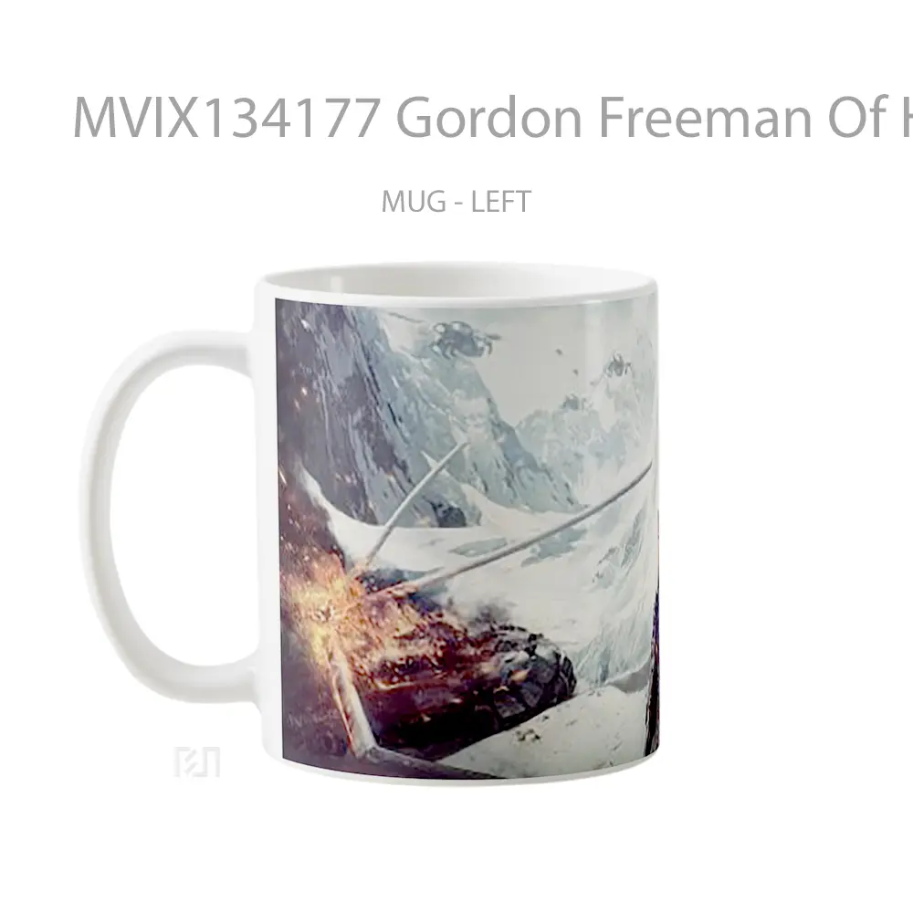 Mug Gordon Freeman Of Half Life Gelas Keramik Unik - All-side / Desain