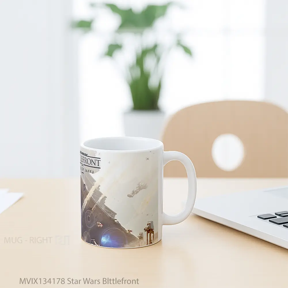 Mug Star Wars Blttlefront Gelas Star Wars - Tampak Tengah