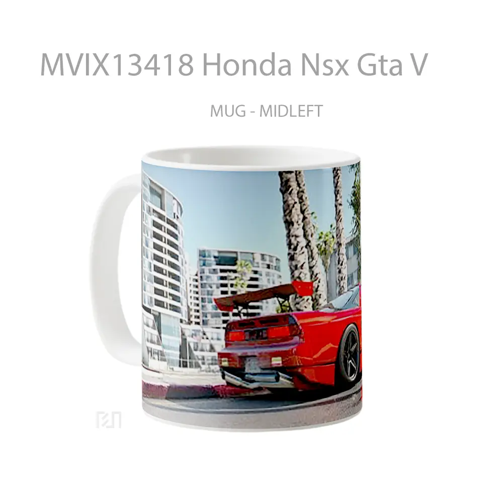 Mug Honda Nsx Gta V Cangkir Mobil - All-side / Desain