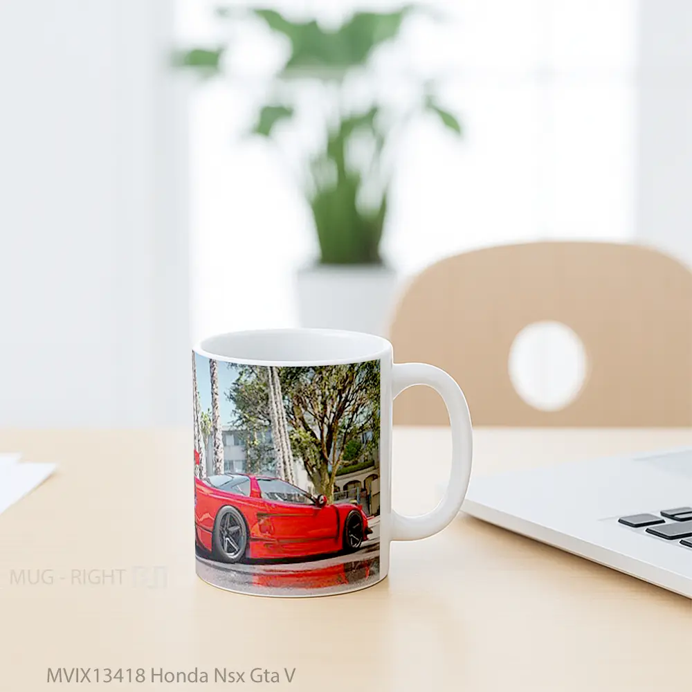 Mug Honda Nsx Gta V Cangkir Mobil - All-side / Desain