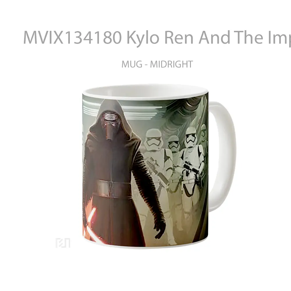 Mug Kylo Ren And The Imperial Soldiers Gelas Keramik Unik - All-side / Desain