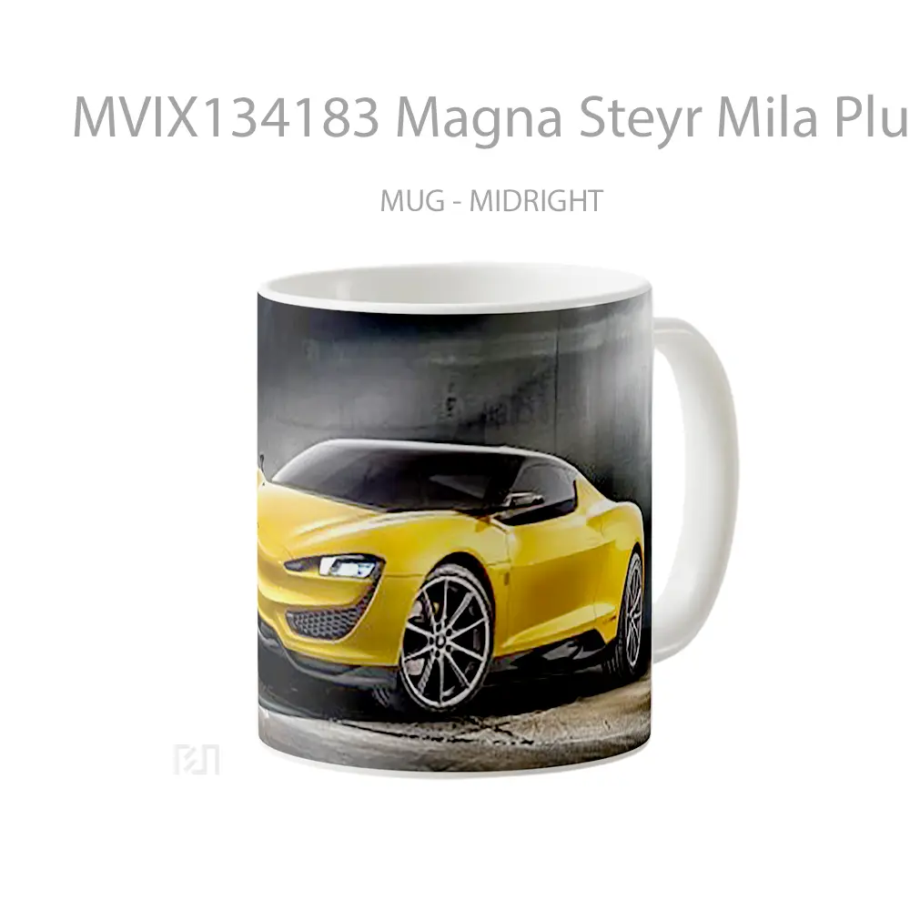 Mug Magna Steyr Mila Plus Hybrid Concept Gelas Keramik Unik - All-side / Desain