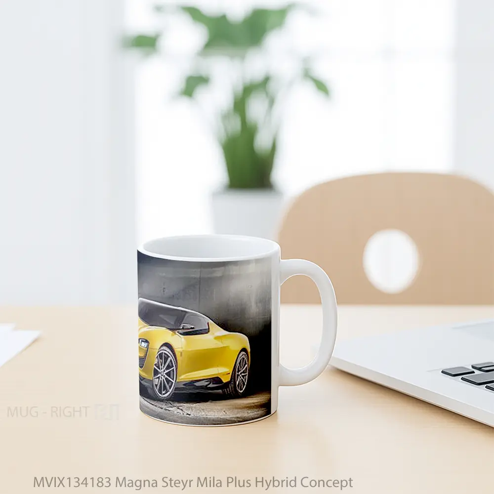 Mug Magna Steyr Mila Plus Hybrid Concept Gelas Keramik Unik - All-side / Desain