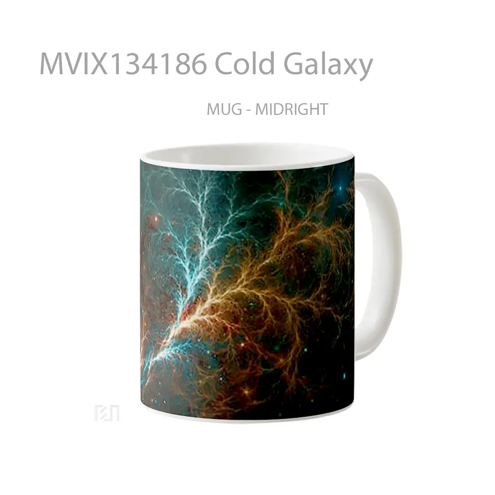Mug Cold Galaxy Gelas Astronomi - All-side / Desain
