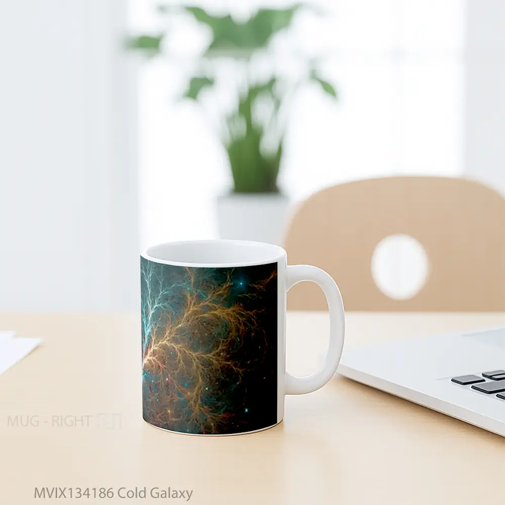 Mug Cold Galaxy Gelas Astronomi - All-side / Desain