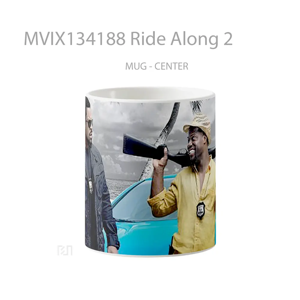 Mug Ride Along 2 Gelas Keramik Unik