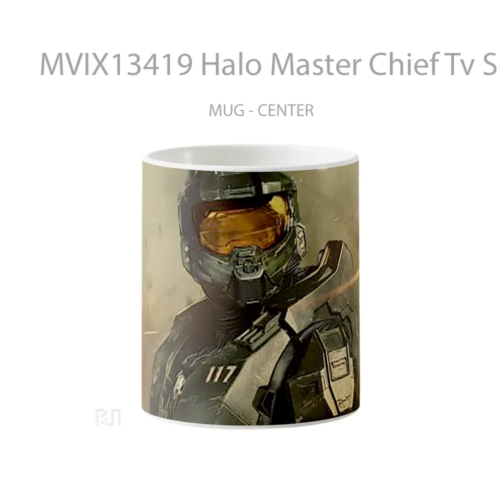 Mug Halo Master Chief Tv Series Cangkir Gamer