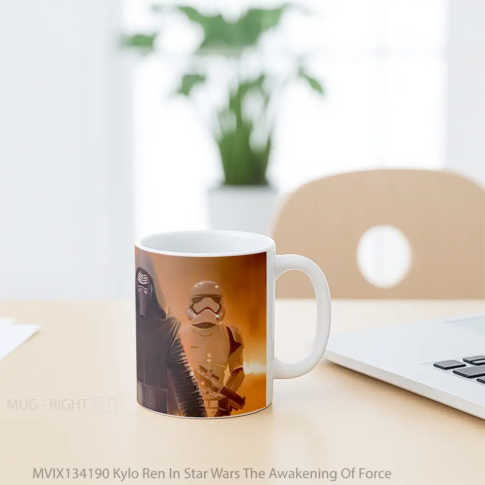 Mug Kylo Ren In Star Wars The Awakening Of Force Gelas Star Wars - All-side / Desain