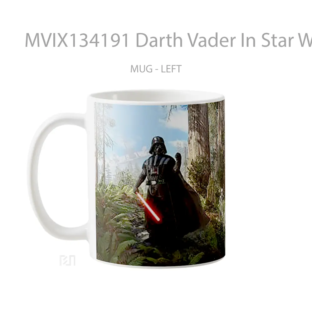 Mug Darth Vader In Star Wars Battlefront Gelas Star Wars - Tampak Tengah